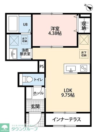 リーブルファイン鴻巣大間の物件間取画像